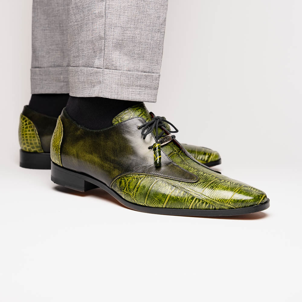 Anzio Dress Shoe | Rustic Green