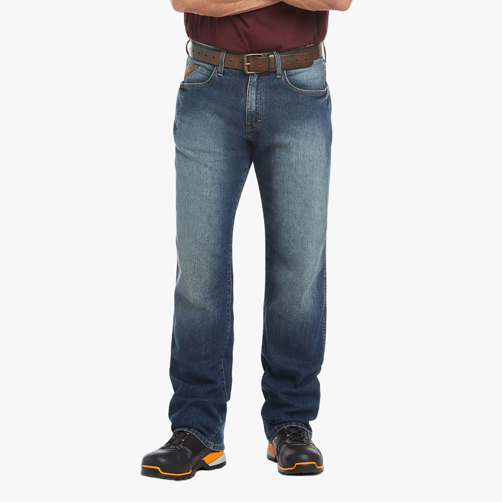 Ariat Men's Rebar M3 Loose DuraStretch Basic Stackable Straight Leg Jean