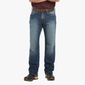 Ariat Men's Rebar M3 Loose DuraStretch Basic Stackable Straight Leg Jean