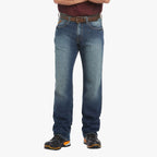 Ariat Men's Rebar M3 Loose DuraStretch Basic Stackable Straight Leg Jean