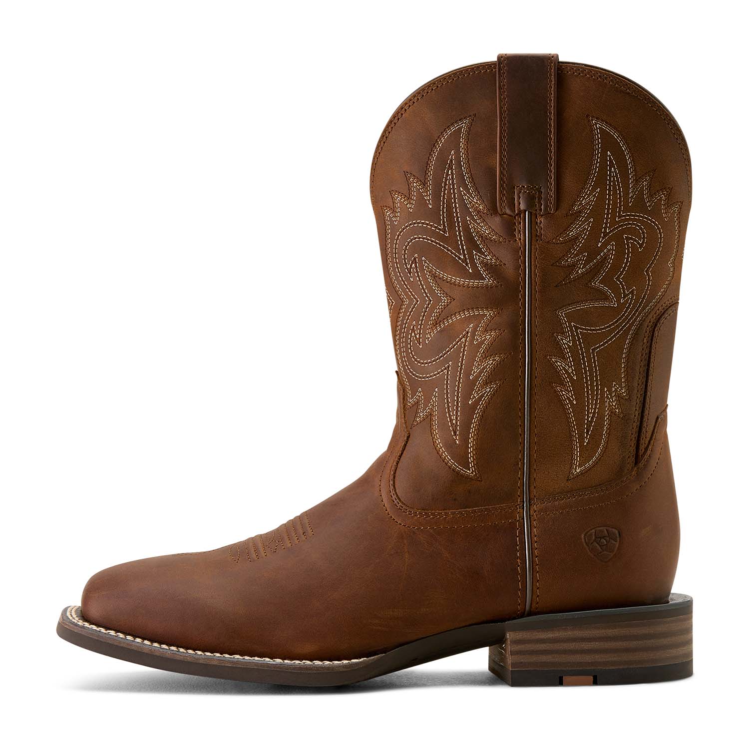 Ariat Men’s Western Big Rig Wide Square Toe Cowboy Boot | Comfortable Durable Leather Work Boot
