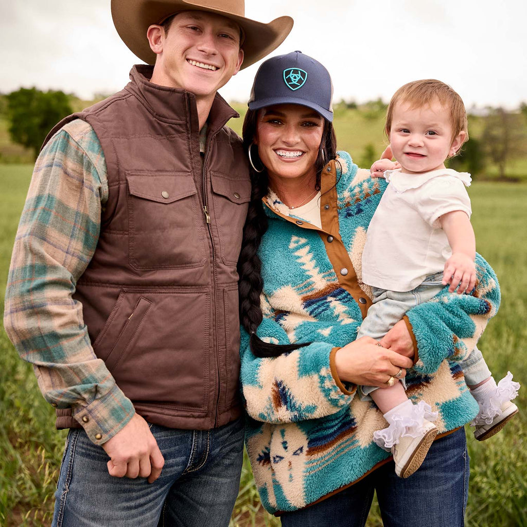 Ariat Women’s Berber Snap Front Sweatshirt