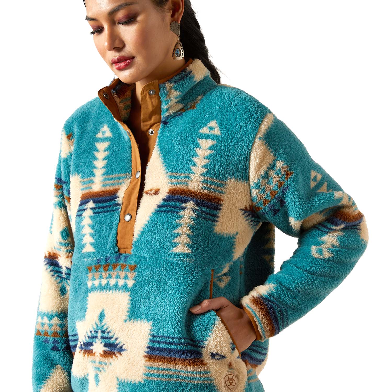 Ariat Women’s Berber Snap Front Sweatshirt