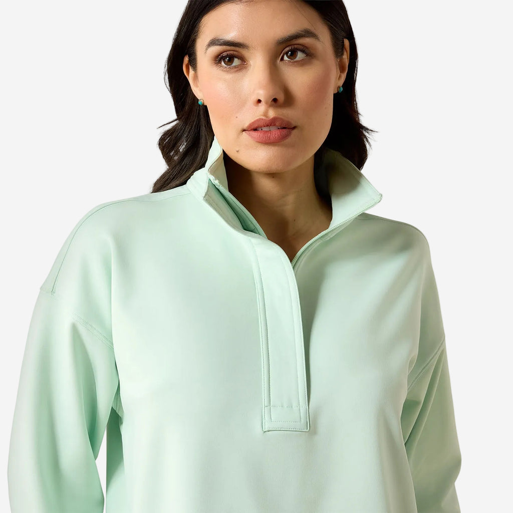 Ariat Women's Breeze Logo 1/2 Zip Fleece Sweatshirt