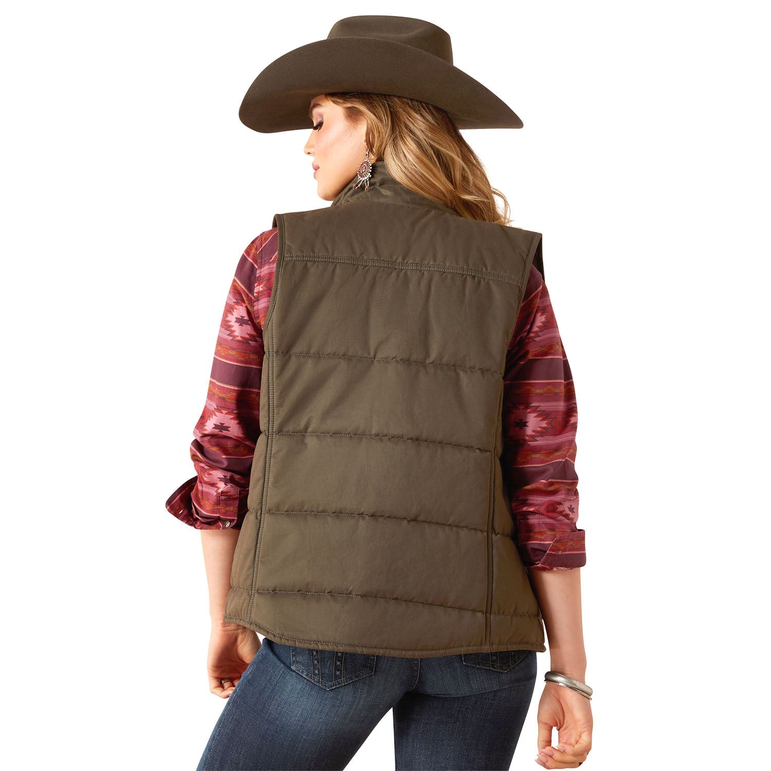 Women's Grizzly Quilted Vest | Lightweight Insulated Outdoor Vest