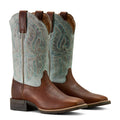 Ariat Women’s Hybrid Ranchwork Wide Square Toe Leather Western Work Boot