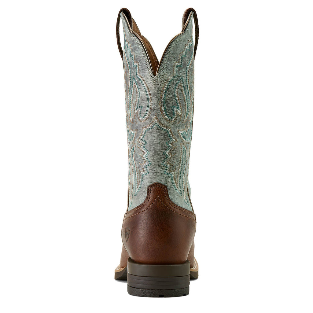 Ariat Women’s Hybrid Ranchwork Wide Square Toe Leather Western Work Boot