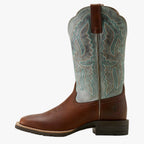Ariat Women’s Hybrid Ranchwork Wide Square Toe Leather Western Work Boot