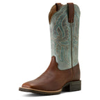 Ariat Women’s Hybrid Ranchwork Wide Square Toe Leather Western Work Boot