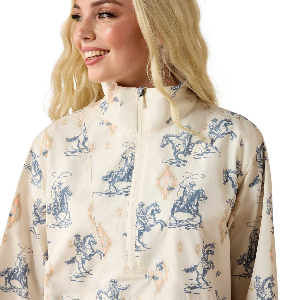 Ariat Women's Whisper Pullover Jacket | Lightweight Water-Repellent Windbreaker