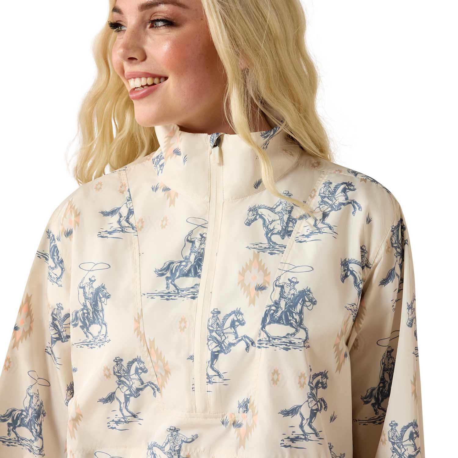 Ariat Women's Whisper Pullover Jacket | Lightweight Water-Repellent Windbreaker