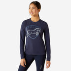 Ariat Youth Liberty Jump Long Sleeve Equestrian Shirt | Organic Cotton