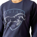 Ariat Youth Liberty Jump Long Sleeve Equestrian Shirt | Organic Cotton