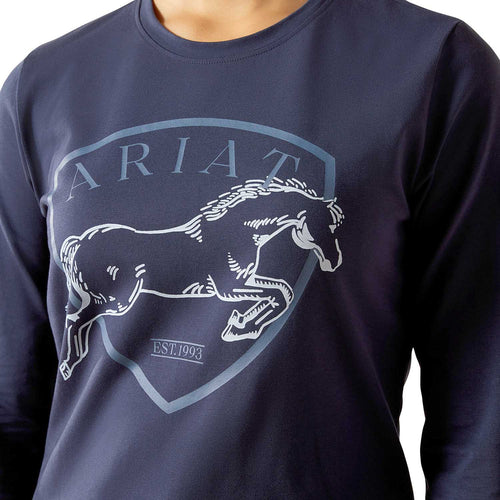 Ariat Youth Liberty Jump Long Sleeve Equestrian Shirt | Organic Cotton
