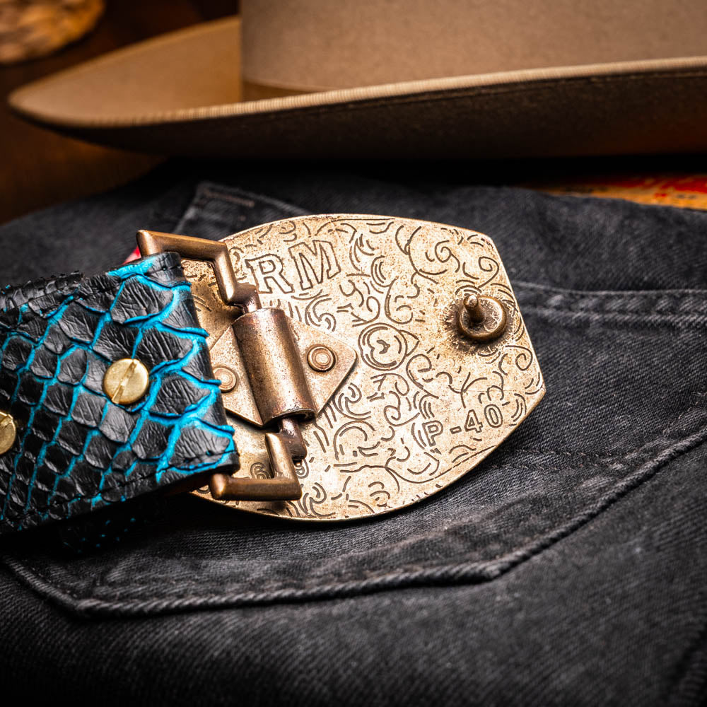 Arkansas Belt Black/Blue