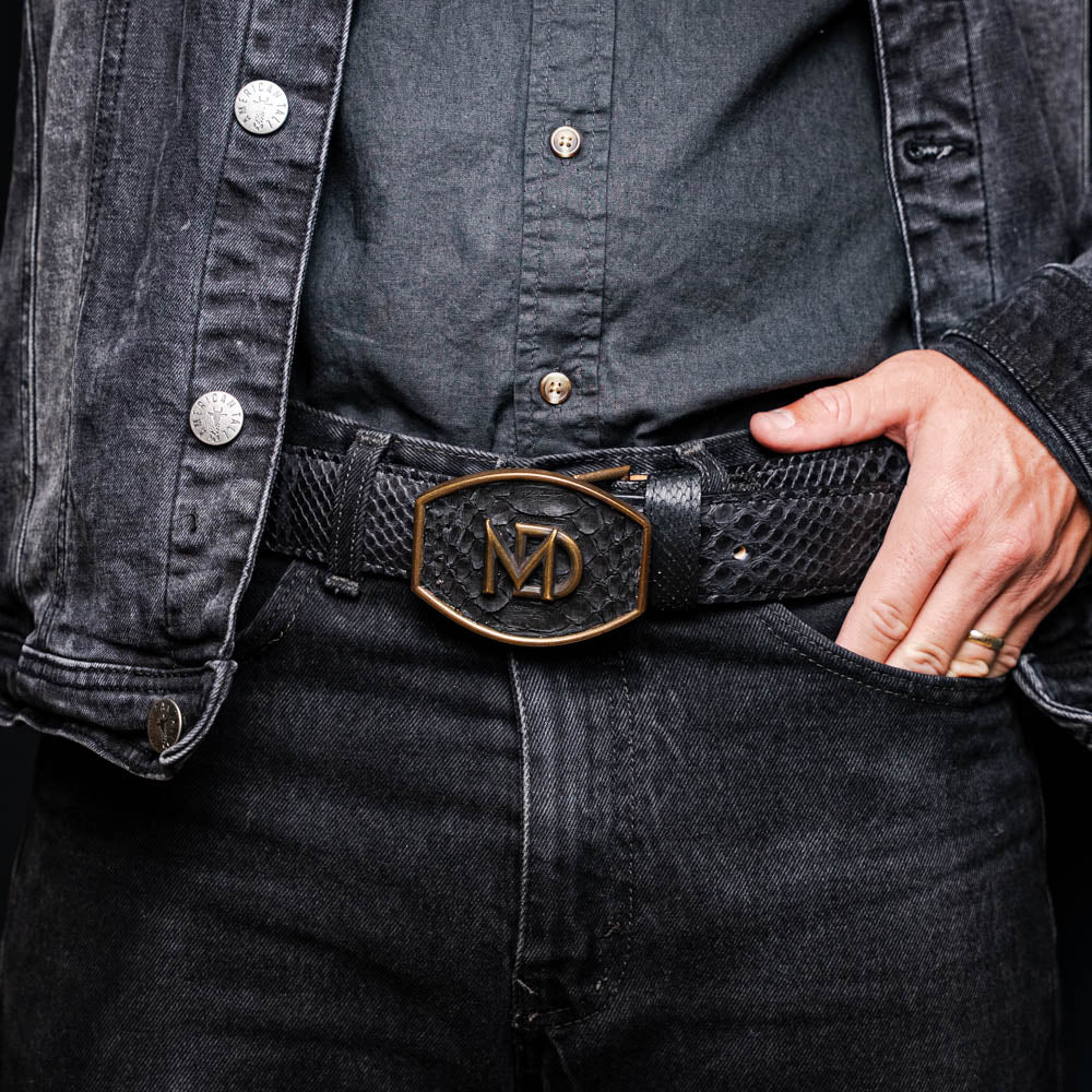 Arkansas Belt Black/Blue