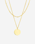 Arvo Layered Disc Necklace | Gold by Arvo