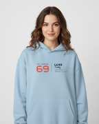 Urban Oversized Pullover Hoodie 'Test Number 69'