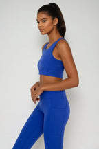 Breathe Easy Cut-Out Back Sports Bra Lycra® Blend