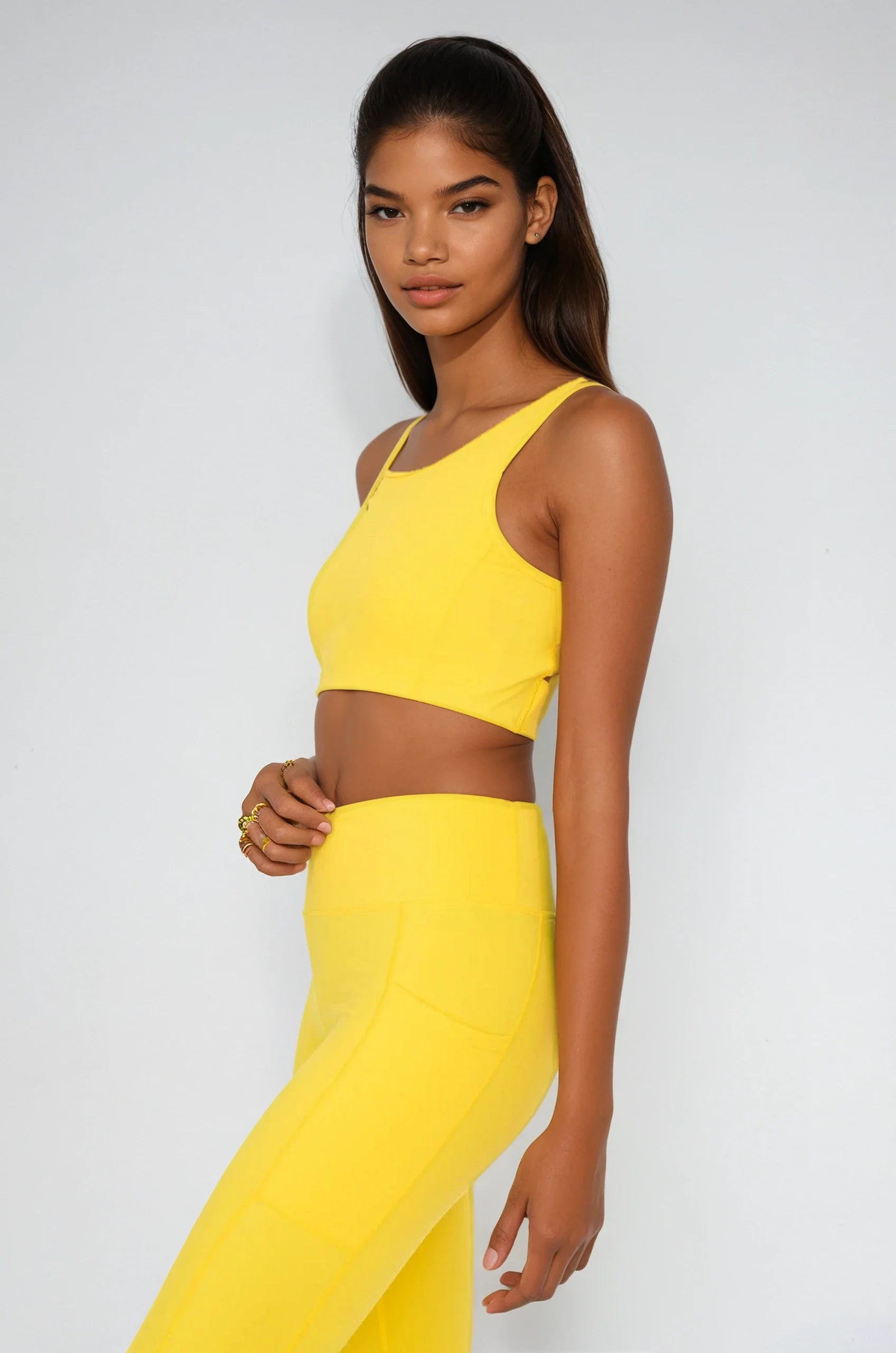 Breathe Easy Cut-Out Back Sports Bra Lycra® Blend