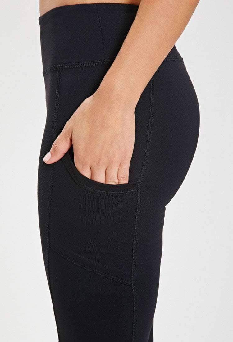 Original Soft Black Thigh Pocket Regular Length & Capri 21" Leggings