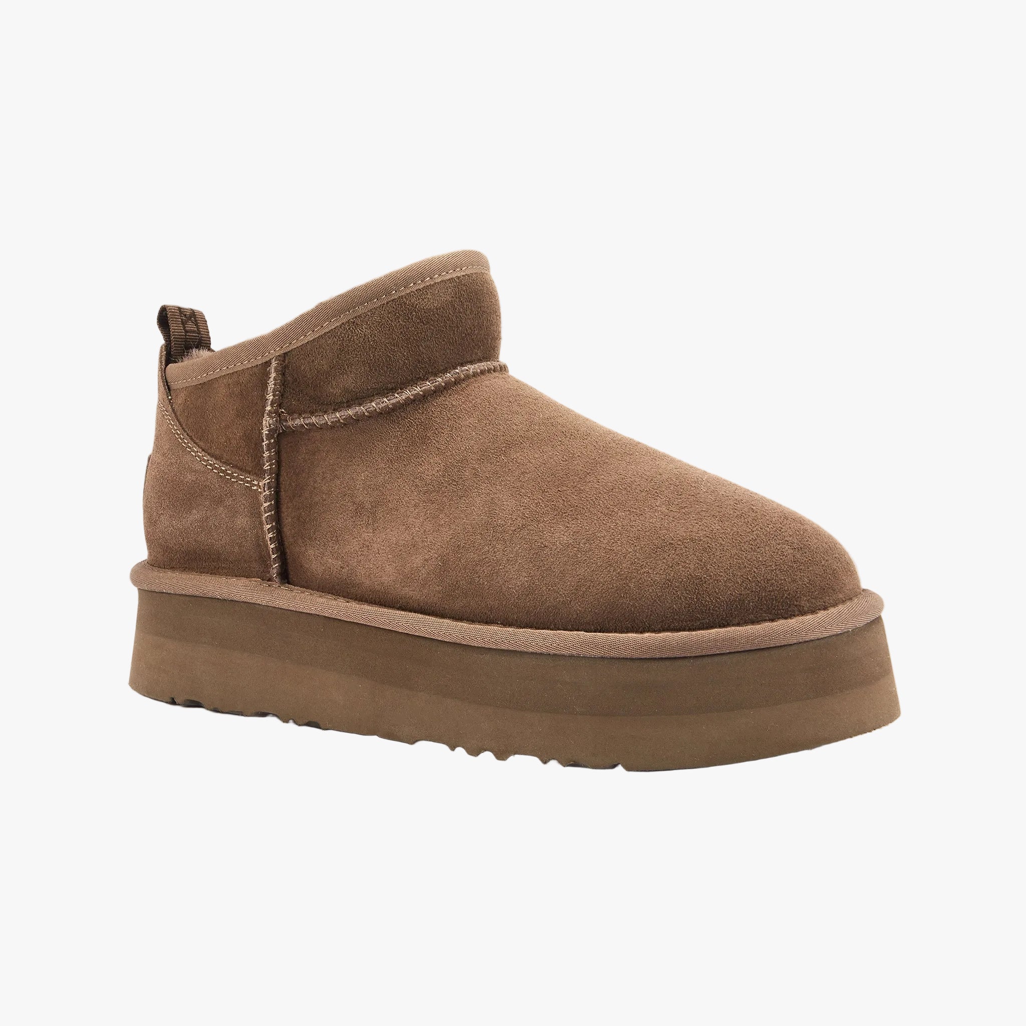 Cosy Ultra Short Platfoam Boot | Clay