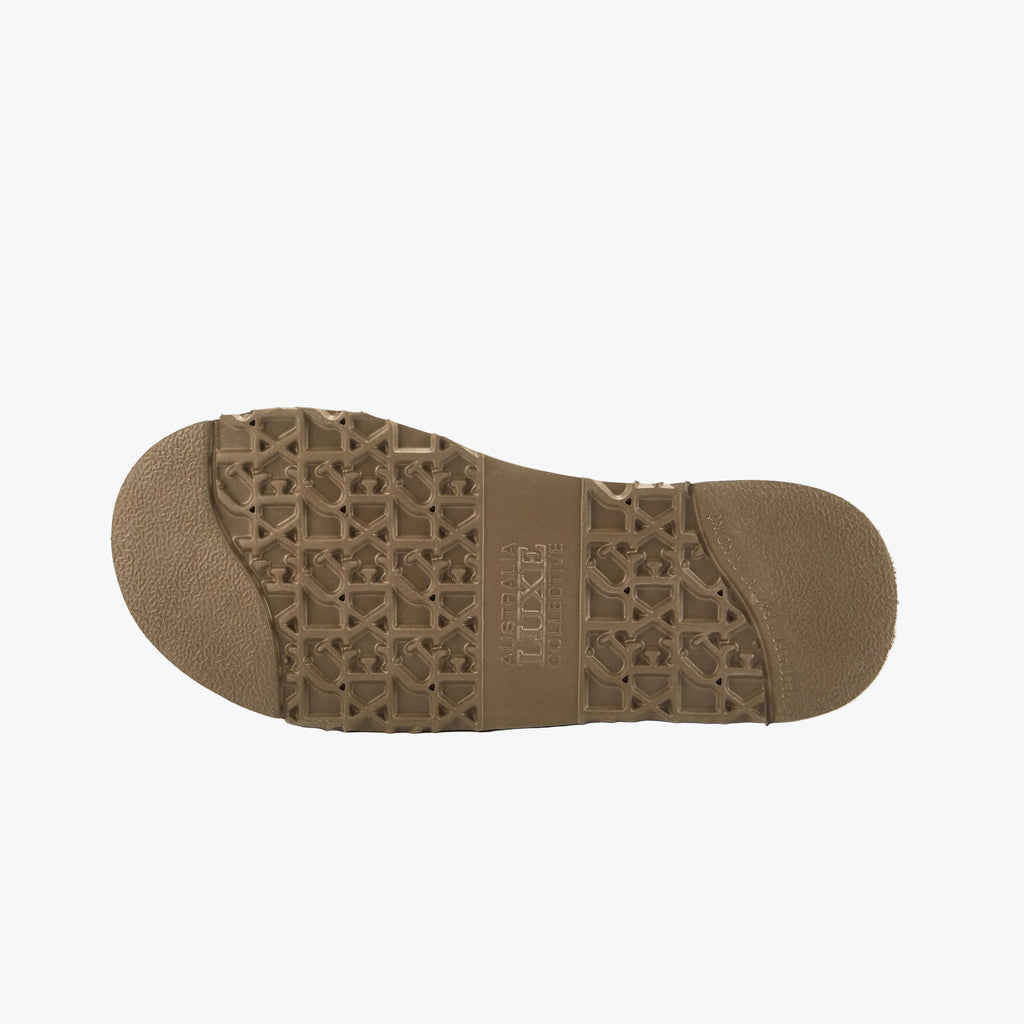 Cosy Ultra Short Platfoam Boot | Embossed Taupe
