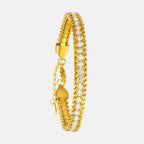 Amelia Sparkle Stack Adjustable CZ Chain Bracelet