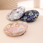 Sequin Flower Beret | Painter's Hat for Women | Outdoor & Everyday Style