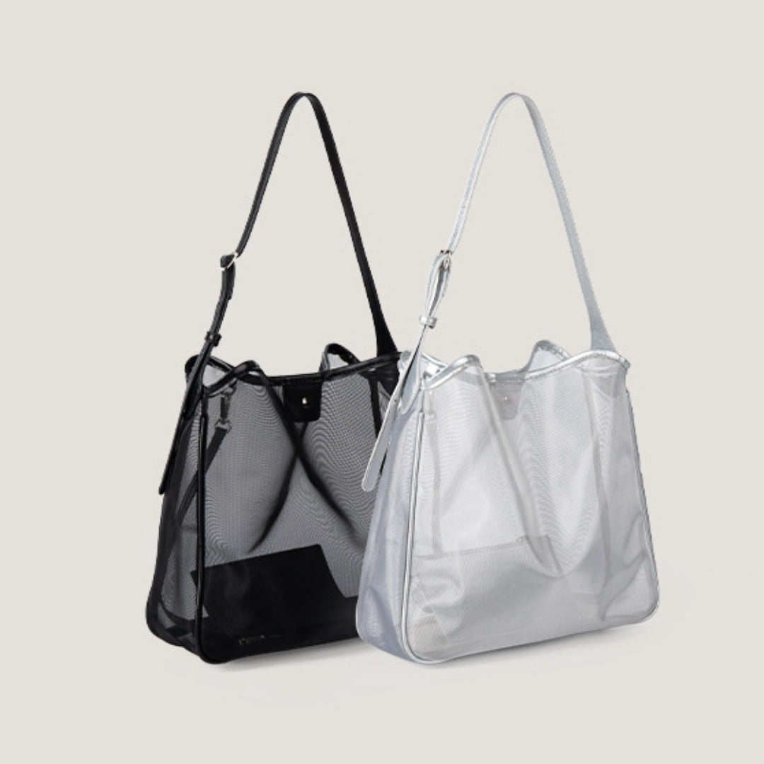 Mesh Commuter Tote Bag | Large