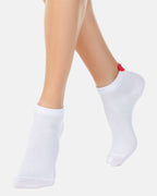 Cotton Ankle Socks Conte Active - 221 Picot Heart