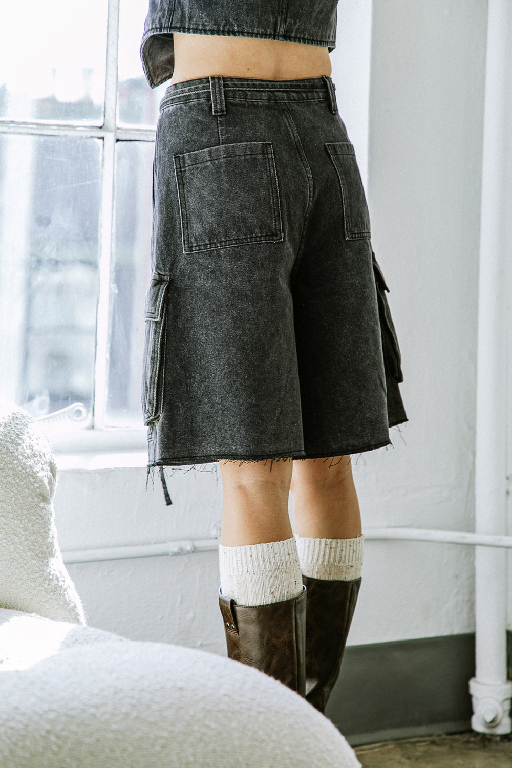 A Better Day Denim Shorts