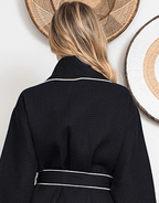 Knee-Length Waffle Women’s Robe