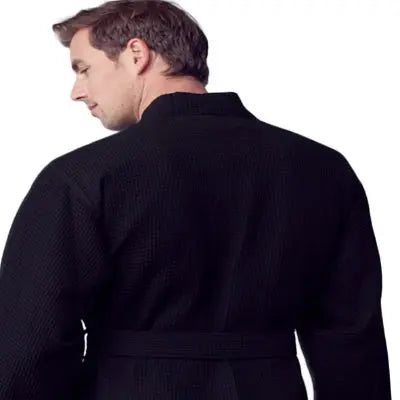 Waffle Spa Men’s Bathrobe