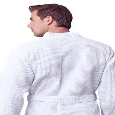 Waffle Spa Men’s Bathrobe