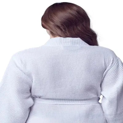 Knee-Length Waffle Women’s Robe
