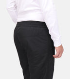 Insulated Fleece Lined Water Resistant Snow Pants Black | Tall