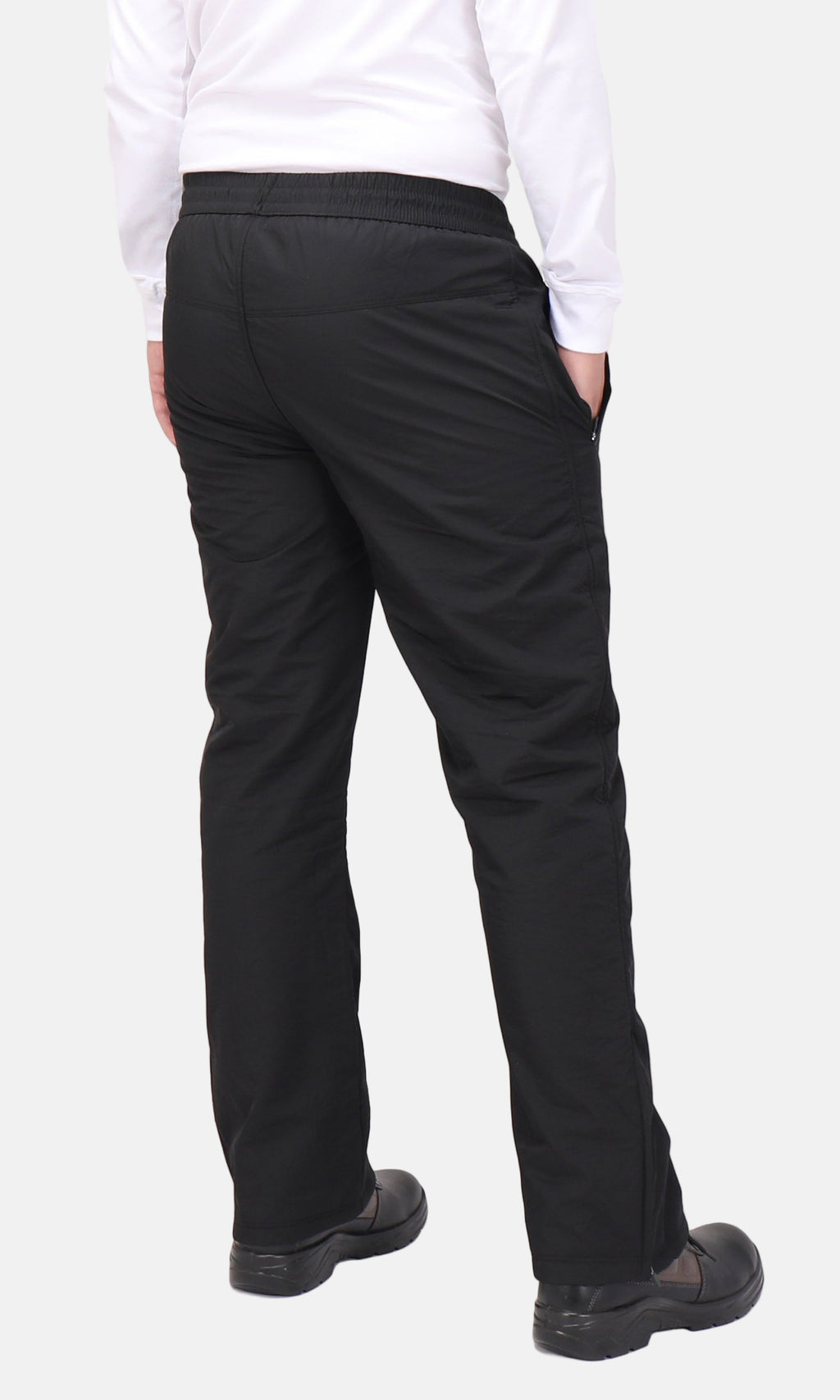Insulated Fleece Lined Water Resistant Snow Pants Black | Tall