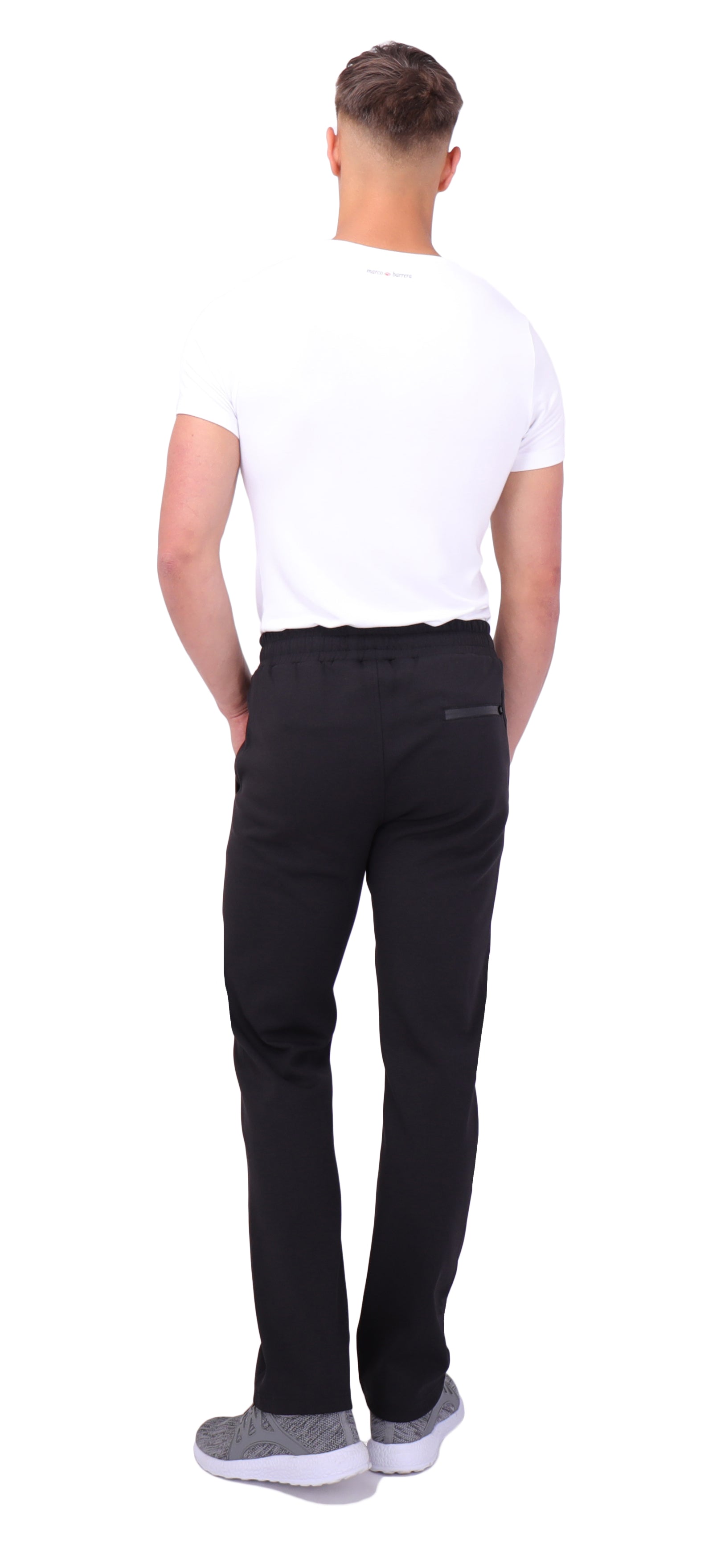 SCR Classic Athleisure Pant Straight Black | Tall