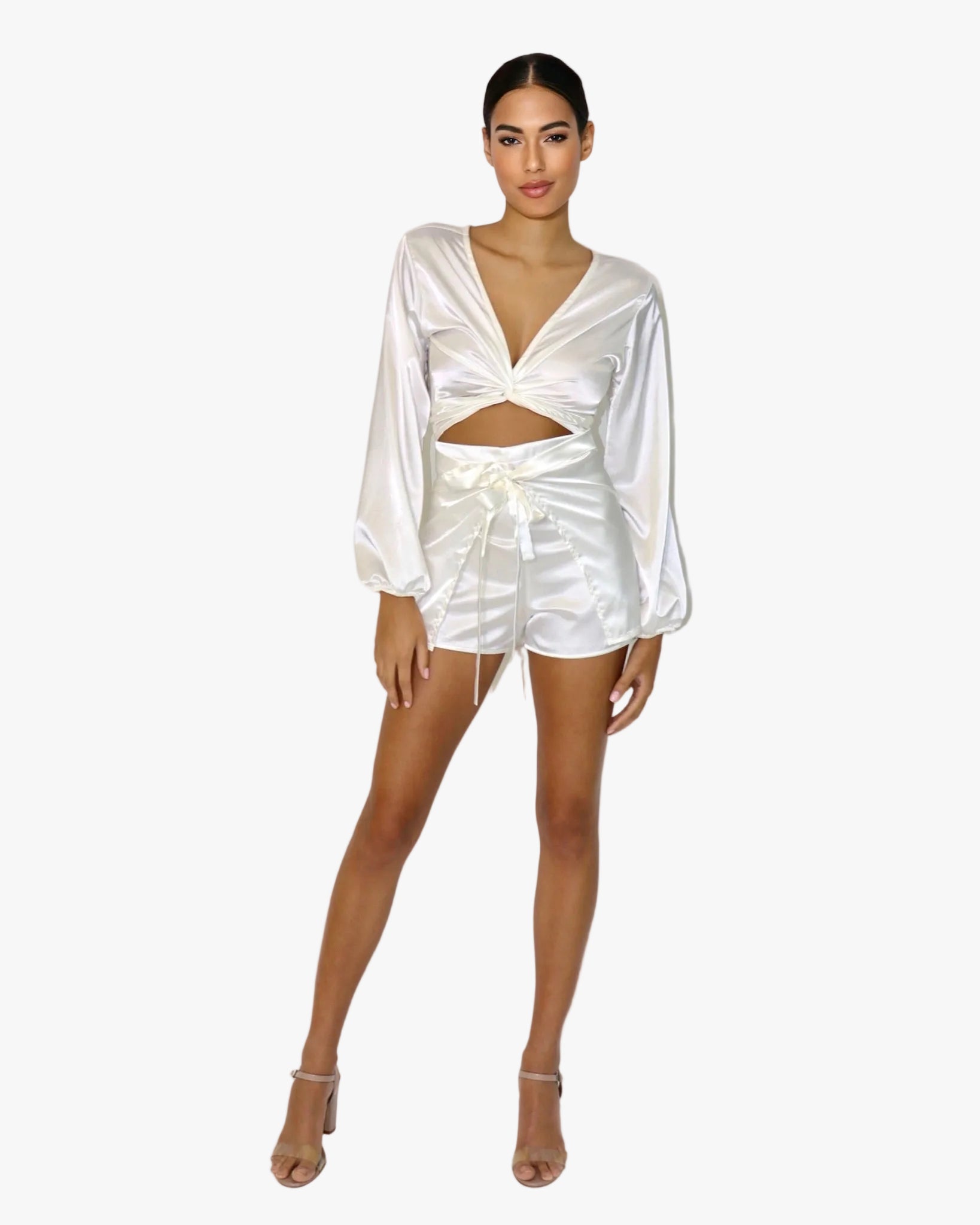 Wrap Short | Satin