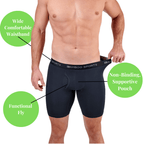 Men's 6" Inseam Bamboo Rayon Boxer Briefs | 4 Pack