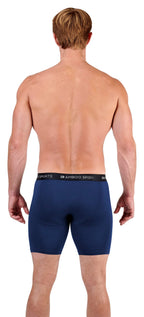 Men's 6" Inseam Bamboo Rayon Boxer Briefs | 4 Pack