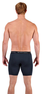 Men's 6" Inseam Bamboo Rayon Boxer Briefs | 4 Pack