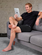 Men's 6" Inseam Bamboo Rayon Boxer Briefs | 4 Pack