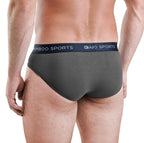 Men's Bamboo Rayon No Fly Briefs | 4 Pack