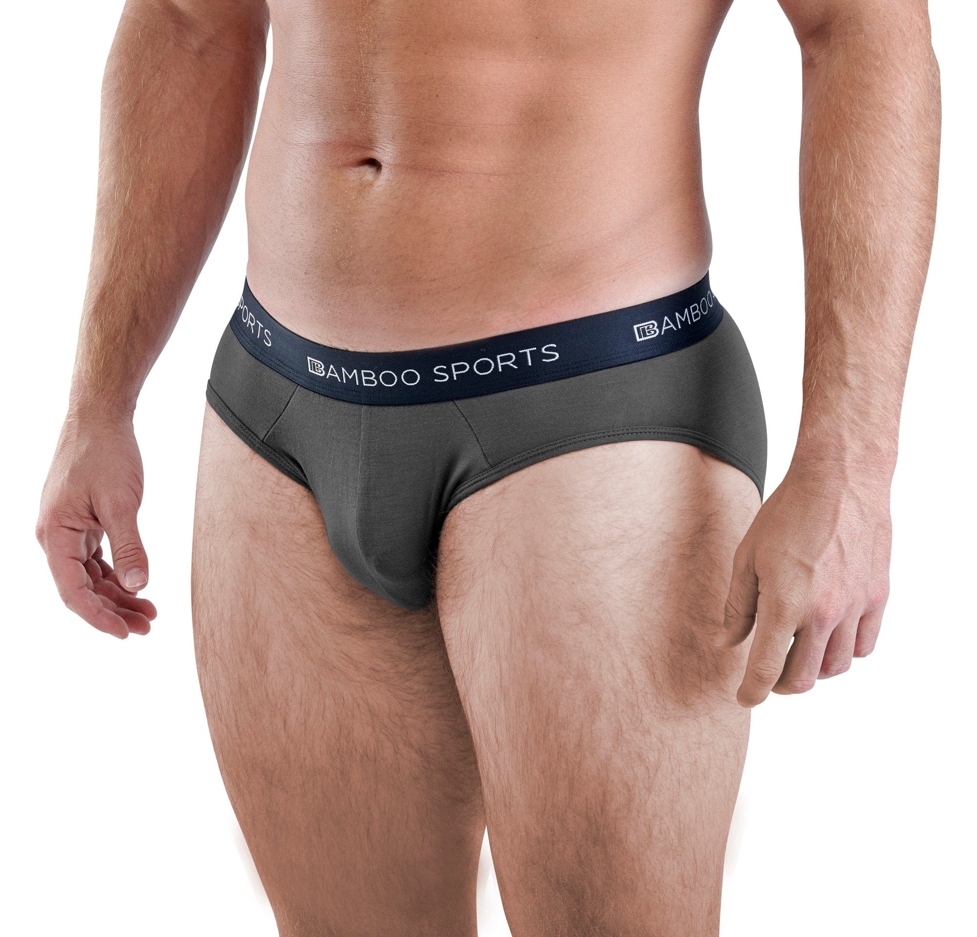Men's Bamboo Rayon No Fly Briefs | 4 Pack