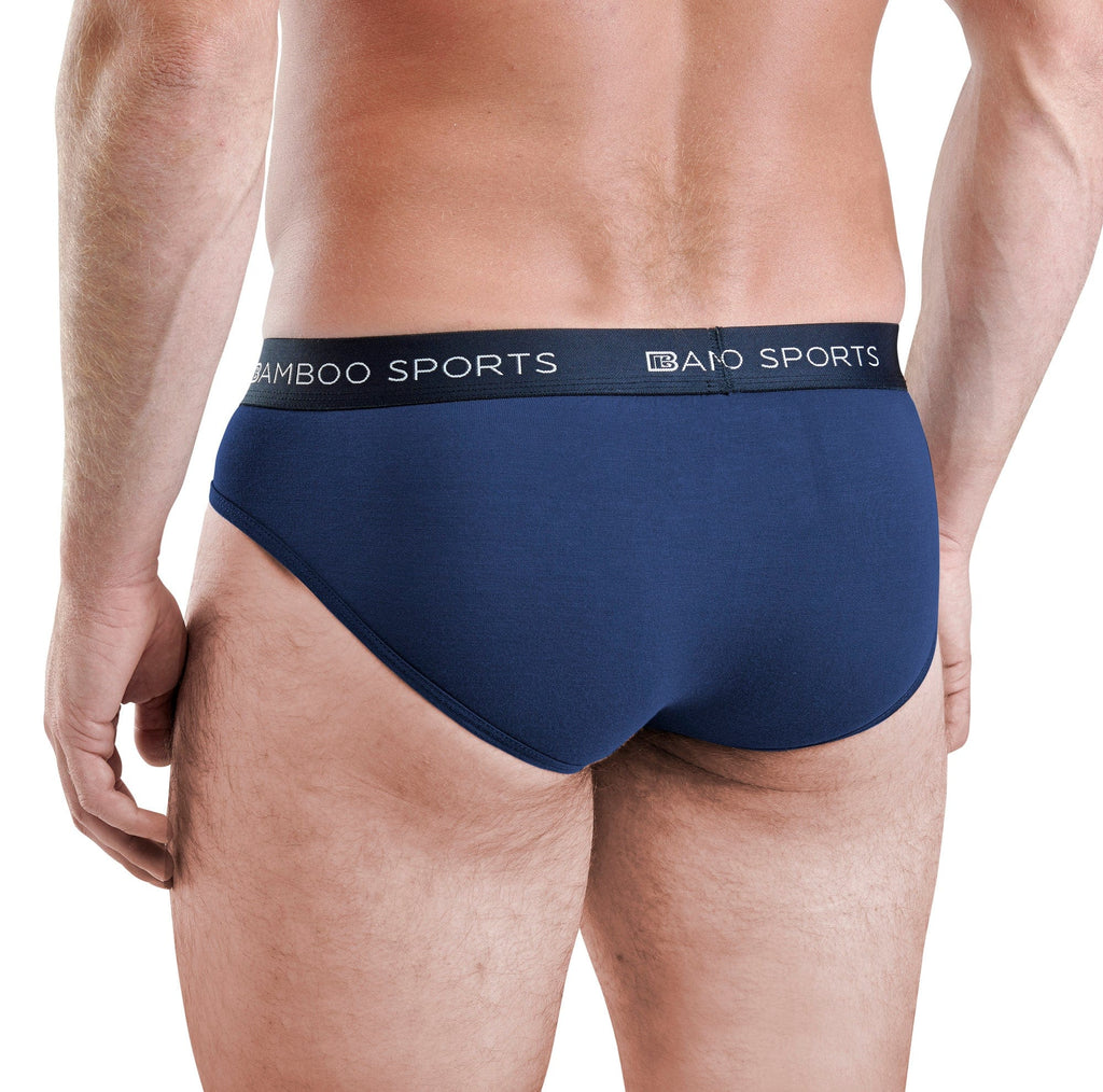Men's Bamboo Rayon No Fly Briefs | 4 Pack