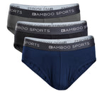 Men's Bamboo Rayon No Fly Briefs | 4 Pack