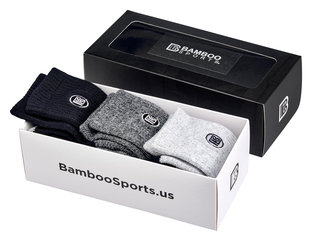 Premium Bamboo Rayon Crew Socks | Set