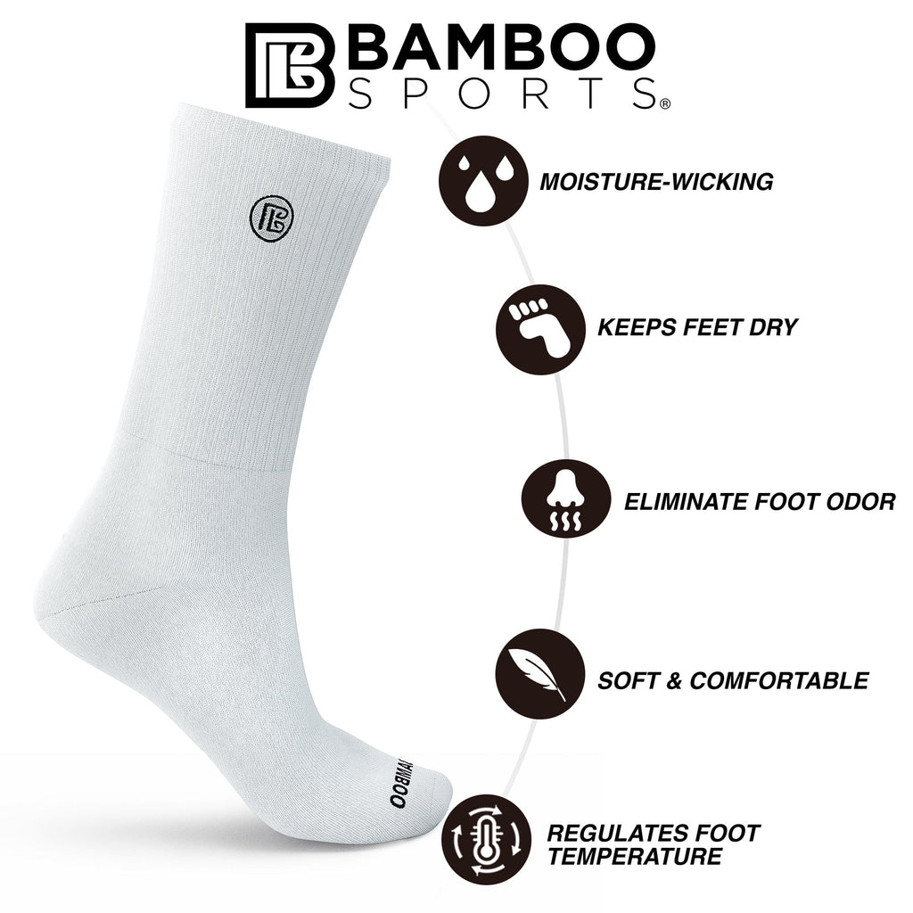 Premium Bamboo Rayon Crew Socks | Set